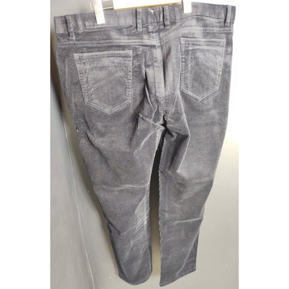 Snover Navy Corduroy Chino Pants Men's Size 44 Soft Thick Durable - Picture 9 of 11